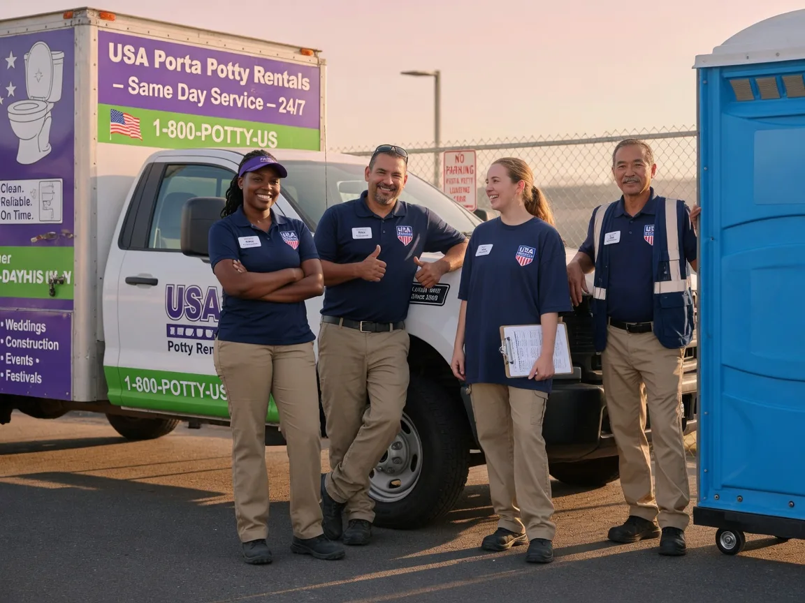Porta Potty Rental company in Minersville, PA